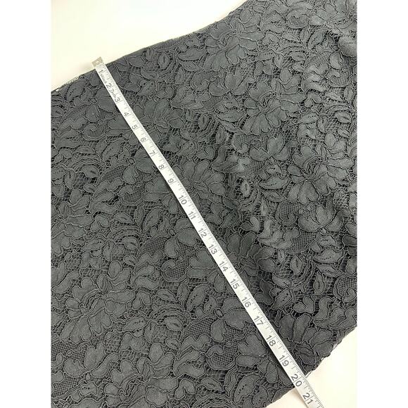 NWT Ralph Lauren LRL Size 14 Black Lace Overlay Capelet Midi Dress Cape Sheath - Picture 12 of 14